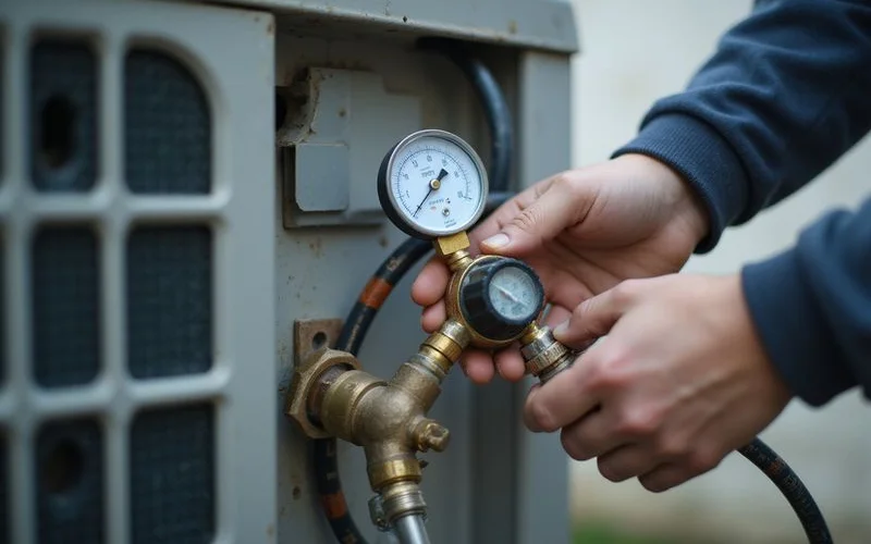 Graphic comparing the cost of repeated top-ups versus a one-time aircond leak repair